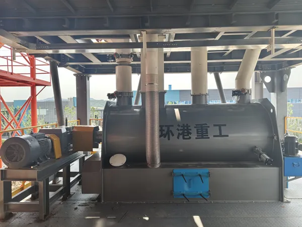 Double Shaft Horizontal Mixer